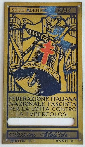 Placca federazione italiana - placca,
