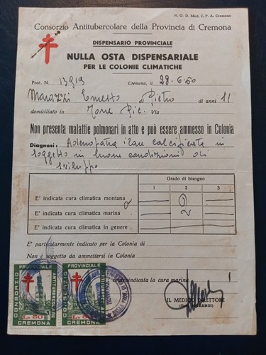 Tubercolosi due croci - tubercolosi,