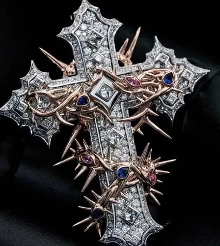 Ciondolo croce uomo carati - ciondolo,