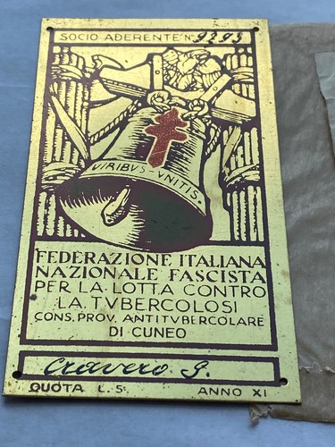 Placca nominativa numerata - placca,