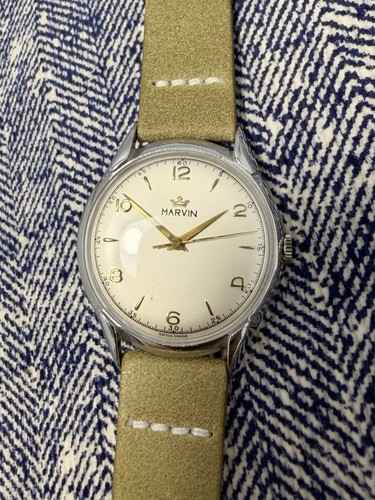 Marvin jumbo watch case steel - marvin,
