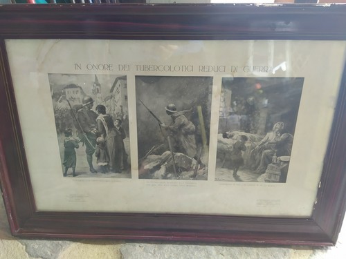 Quadro ww1 tubercolosi due - quadro,